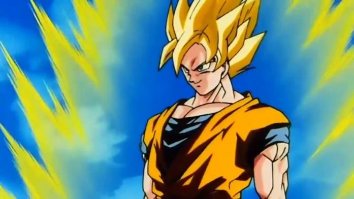Goku Super Saiyan Trasformazione Super Saiyan