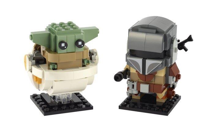 BrickHeadz The Mandalorian Baby Yoda BrickHeadz