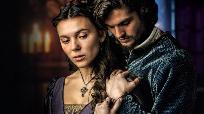 Lorenzo e Clarice, protagonisti de I Medici Daniel Sharman e Synnøve Karlsen ne I Medici