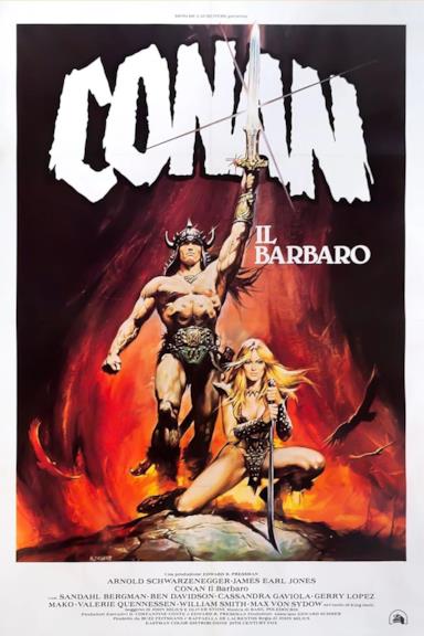Poster Conan il barbaro