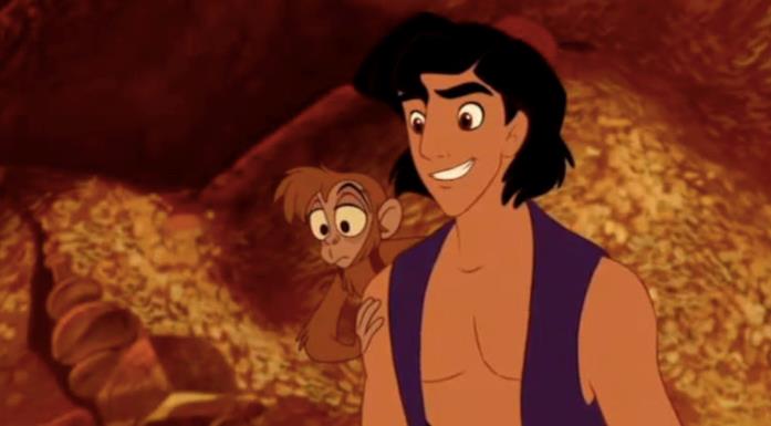 Aladdin Aladdin e Abu nella Caverna delle Meraviglie