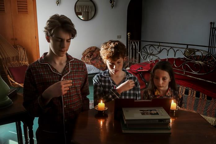 I tre piccoli protagonisti di Magari I tre piccoli protagonisti di Magari di Ginevra Elkann