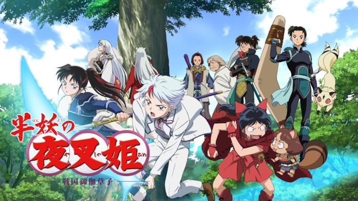 Hanyo no Yashahime cover Yashahime personaggi