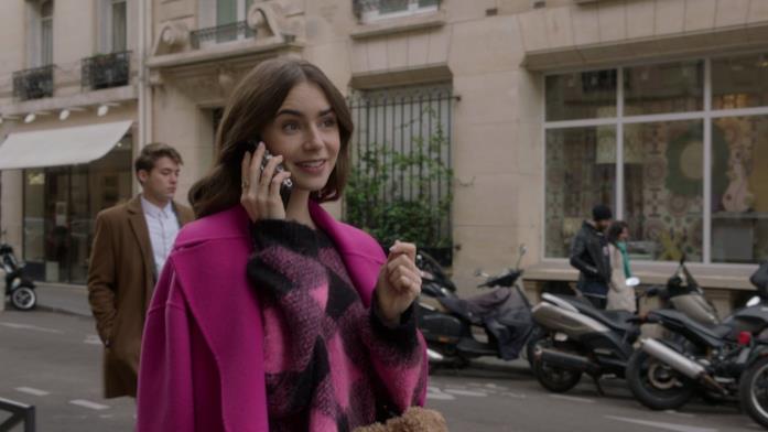 Emily in Paris Una scena di Emily in Paris