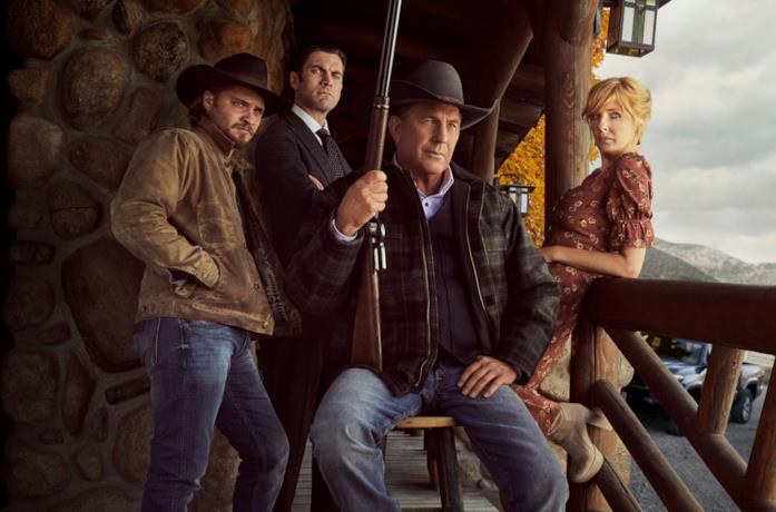 Il cast di Yellowstone