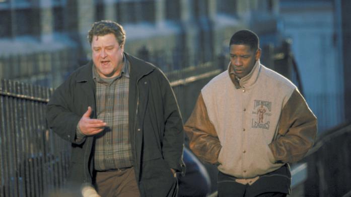 Gli attori Denzel Washington e John Goodman Denzel Washington e John Goodman