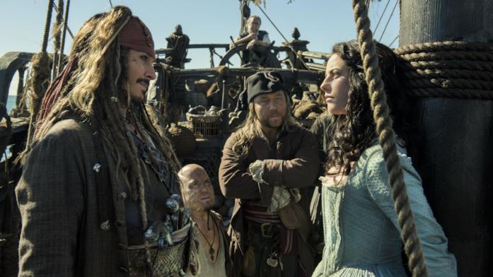 Una scena di Pirati dei Caraibi 5