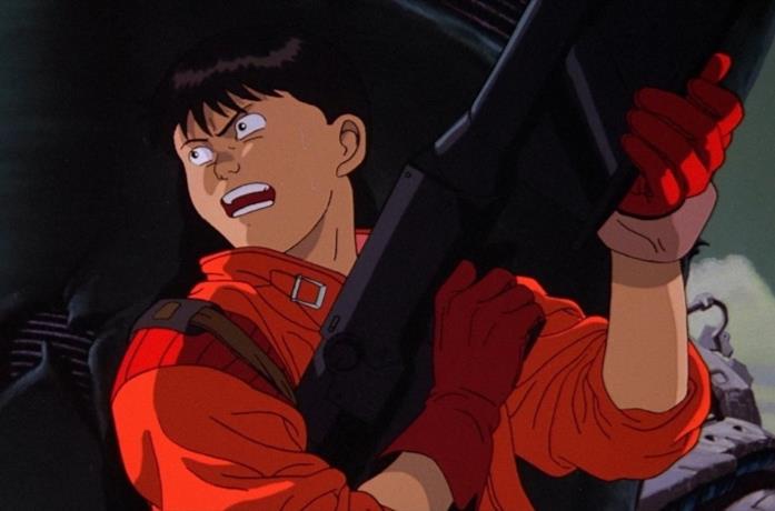 Una scena dell'anime Akira di Katsuhiro Ôtomo