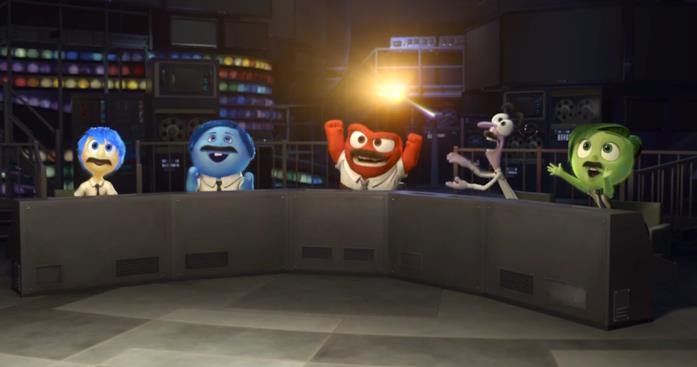 Rabbia è la prevalente delle emozioni di Bill in Inside Out Rabbia