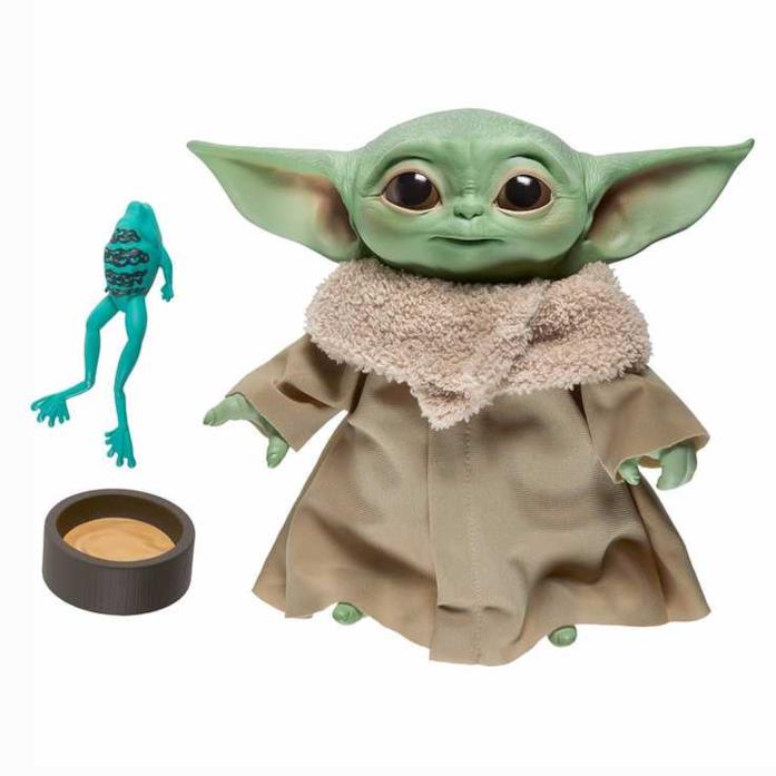 Baby Yoda Parlante Il giocattolo Baby Yoda Parlante di Hasbro