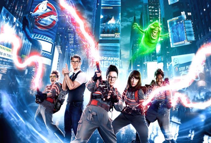 Il poster ufficiale del nuovo Ghostbusters