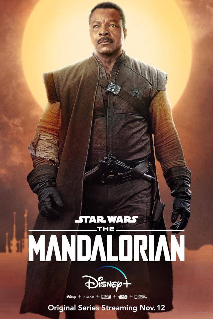 The Mandalorian arriva il 24 marzo: il trailer italiano e i personaggi della serie Il character poster di Greef Karga