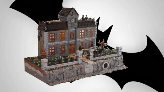 L'Arkham Asylum ha richiesto un anno di progettazione e tre mesi di costruzione