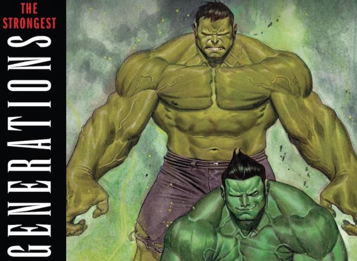Due generazioni di Hul Due generazioni di Hulk a confronto in Generations