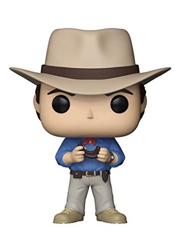 Funko- Pop Vinile Jurassic Park Dr. Alan Grant Personaggio, 9 cm, 26729