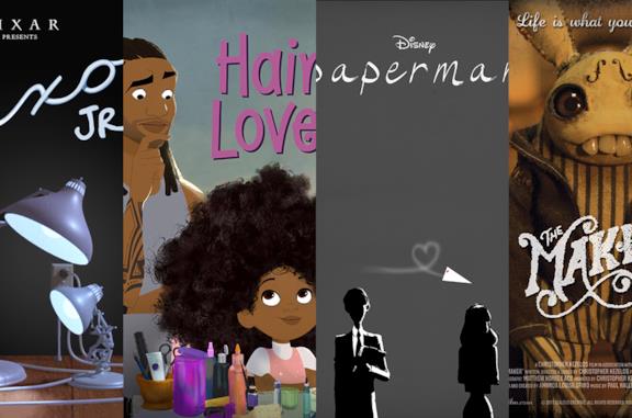 I poster di Luxo Junior, Hair Love, Paperman, The Maker