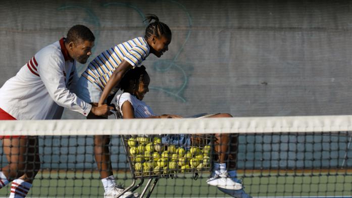 Richard gioca con Serena e Venus