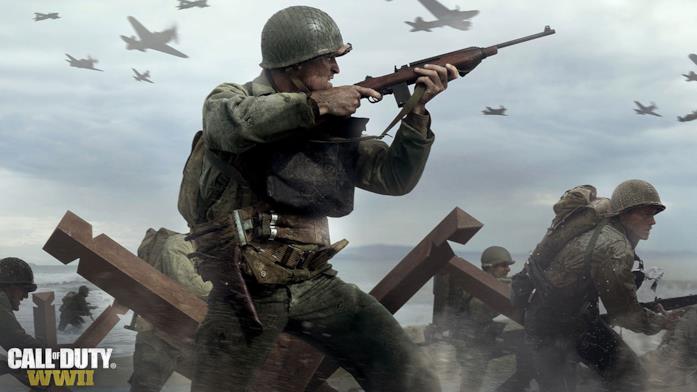 Un'immagine promozionale per Call of Duty: WWII