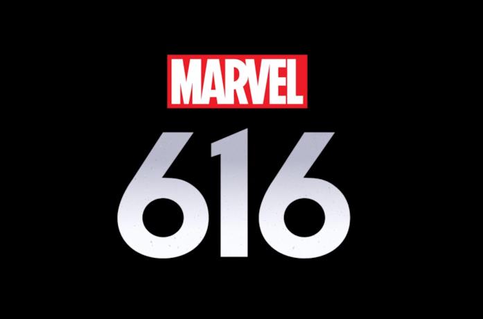 Il logo di Marvel 616