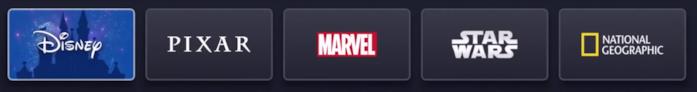 I canali verticali su Disney+ I canali verticali su Disney+