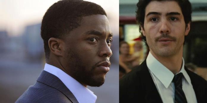 Chadwick Boseman e Tahar Rahim Chadwick Boseman e Tahar Rahim a confronto