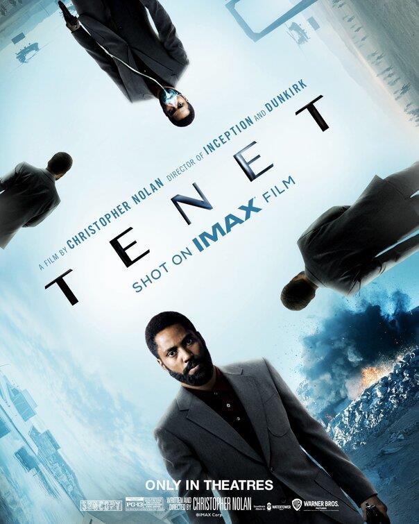 Tenet, le nuove date John David Washington nel poster di Tenet