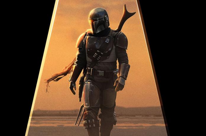 Il poster ufficiale di The Mandalorian