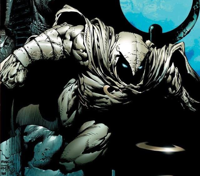 Moon Knight, uno dei futuri protagonisti di serie TV Marvel su Disney+ Cover di Moon Knight Vol. 1: The Bottom