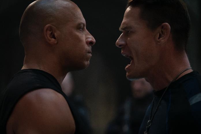 Fast and Furious 9 Dom e Jacob a confronto
