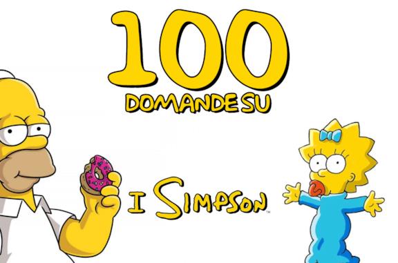 100 domande difficili sui Simpson