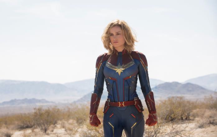Brie Larson Brie Larson nei panni di Captain Marvel
