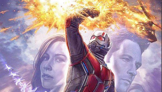 Un poster con i protagonisti di Ant-Man and the Wasp