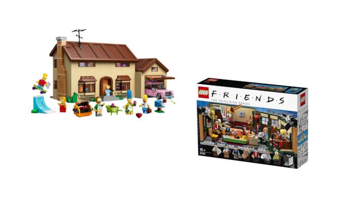 Set LEGO a tema Simpson e Friends