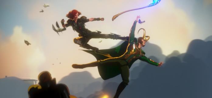 Il finale di What If...? prima stagione Vedova Nera dà un calcio a Loki