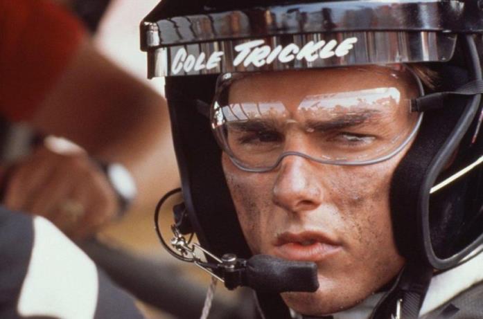 Tom Cruise in una scena di Giorni di Tuono