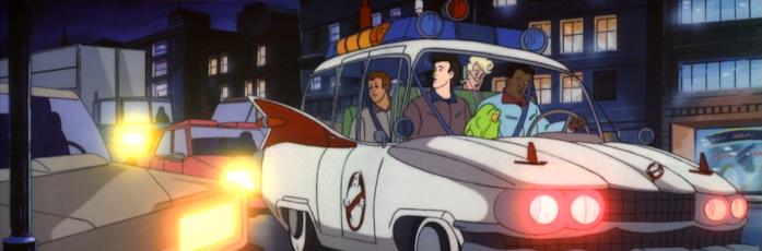 La Ecto-1 storia e curiosità La Ecto-1 nella serie animata dei Ghostbusters