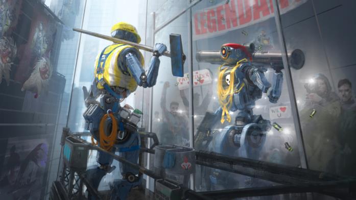 Un artwork ufficiale di Apex Legends