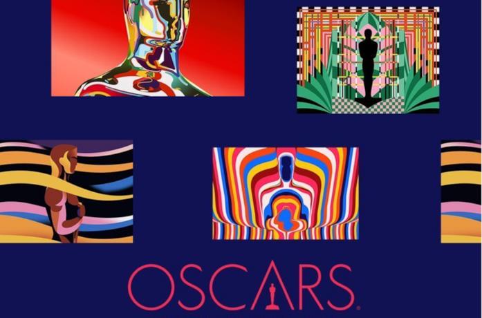 Oscar 2021 Un dettaglio della grafica dedicata nel poster degli Oscar 2021