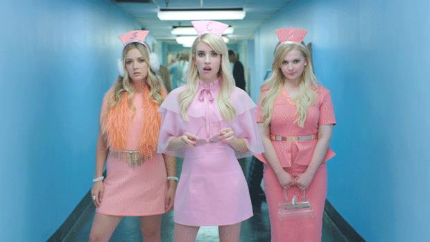 Chanels in Scream Queens Le Chanel in versione infermiere in Scream Queens 2