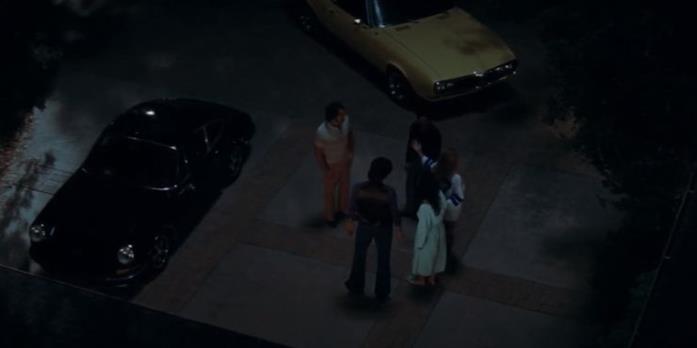 Una delle sequenze finali di C'era una volta a... Hollywood Il finale di C'era una volta a... Hollywood