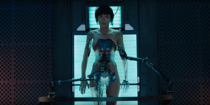 Ghost in the Shell Scarlett Johansson in Ghost in the Shell