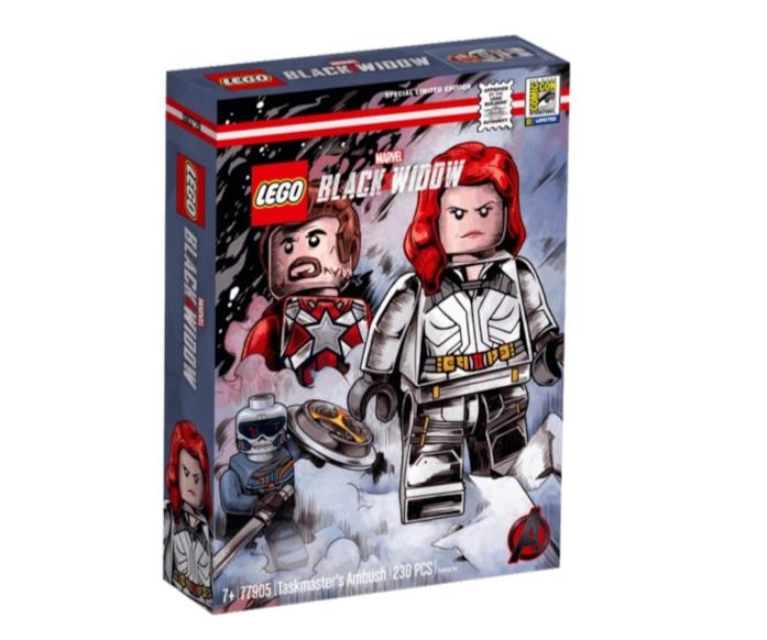 Un'immagine del set LEGO di Black WIdow Black Widow: il primo set LEGO è in vendita