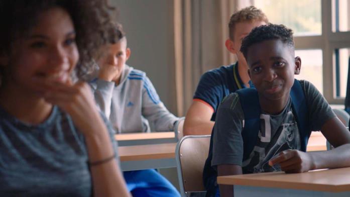 Il professore cambia scuola Una scena con gli studenti di Il professore cambia scuola