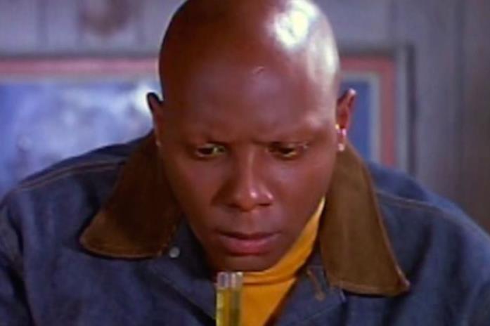 Abar, the First Black Superman Una scena del film Abar, the First Black Superman con Tobar Mayo