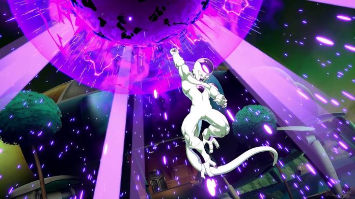 Freezer in azione in Dragon Ball FighterZ