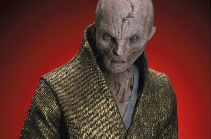 Un'immagine del Leader Supremo Snoke