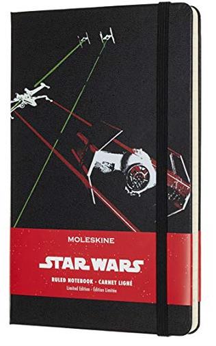 Moleskine Taccuino Star Wars in Edizione Limitata, Notebook a Righe con Grafica e Dettagli a Tema Astronave