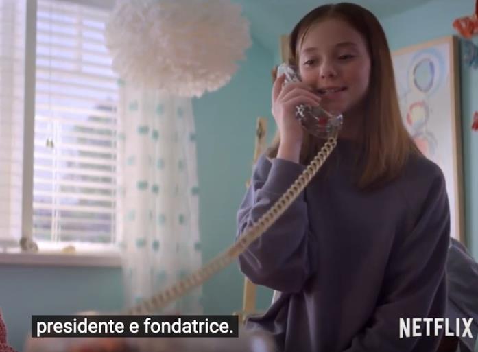Il club delle baby-sitter - Kristy Kristy in una scena de Il club delle baby-sitter