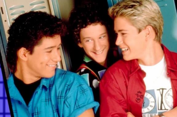 Primo piano di Mario López, Dustin Diamond e Mark-Paul Gosselaar