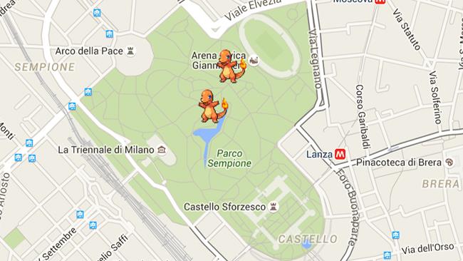 Mappa Poké Radar Applicazione Poké Radar